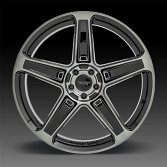 American Racing AR936 Hellion Machined Black Gray Tint Custom Wheels 3